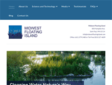 Tablet Screenshot of midwestfloatingisland.com